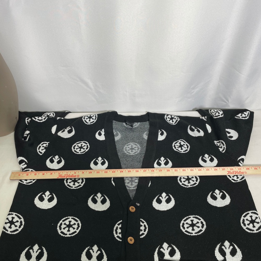Star Wars Her Universe Black Rebel Empire Knit Cardigan Sweater Women's 3X - Picture 10 of 11